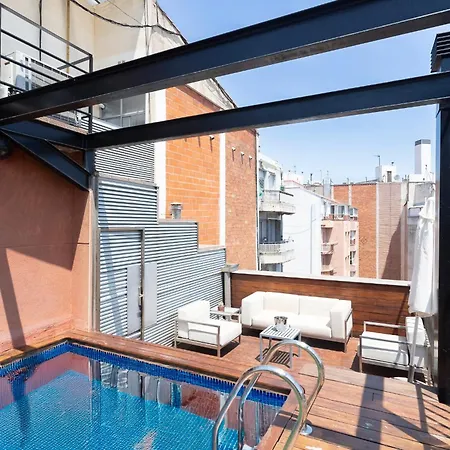 Apartment Barcelona Rentals - Pool Terrace In City Center-2